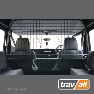 Travall Guard for Land Rover Defender 90 / 110 Hardtop (1990-2016) [Bulkhead Models Only] SUV pet barrier | TDG1003